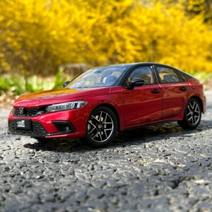 Honda CIVIC 2023 Sport Diecast Metal Model Car Hobby 1/18 Collection Red - Picture 1 of 10