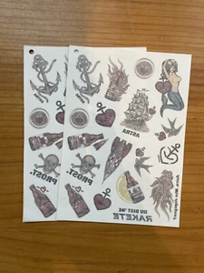 Astra Tattoobögen 2er Set Temporäres Tattoo Bier St. Pauli Kiez - Bild 1 von 4