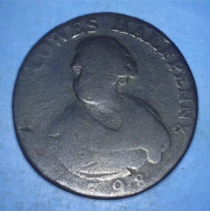 1798 WEST COWES HAMPSHIRE ISLE OF WIGHT HALFPENNY D&H 94 (SCARCE) - *13848477 ๐ - Picture 1 of 2