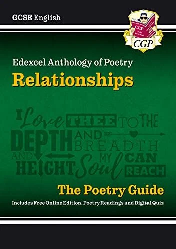 New GCSE English Literature Edexcel Poetry Guide: Relationships Anthology - for - Image 1 of 1
