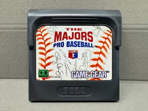The Majors Pro Baseball (Sega Game Gear) *SOLO CARTUCHO DE JUEGO - PROBADO - Imagen 1 de 2