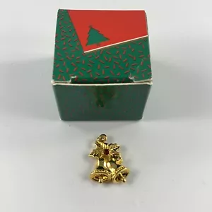 Vintage Avon Tender Memories Goldtone Bell Charm - Picture 1 of 5