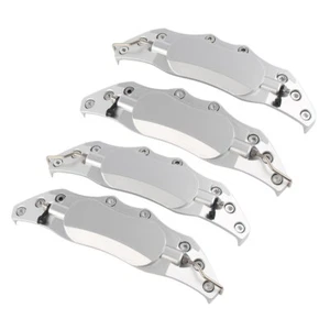 4 x Sliver 10.5" Metal 3D ENDLESS Universal Large Front Brake Caliper Cover - Picture 1 of 8