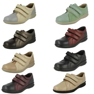 Zapato para dama Naomi 78004G By Easy B gancho y bucle ajuste ancho precio de venta £65.00 - Imagen 1 de 9