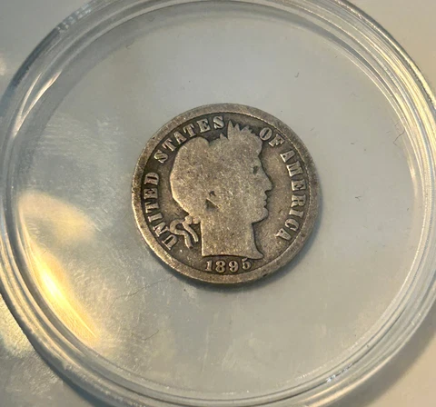 1895 O Barber Dime-Key Date Cover
