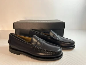 SEBAGO CLASSIC DAN WOMAN Shoes Blue Navy Brand New In Box Size USA R6 - Picture 1 of 16