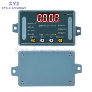 DC 5V 12V 24V 10A Delay Time Relay Module Programmable LED Timer Control Switch - Picture 1 of 16