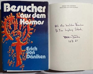 Erich von Däniken signiert Buch Original Unterschrift Signatur Autogramm - Picture 1 of 1