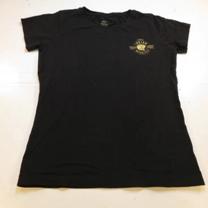 INDIAN MOTORCYCLE SIN CITY Las Vegas RIDERS GROUP TEE T SHIRT Womens S Black - Picture 1 of 4