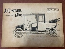 Automobilia and Flight Technical Supplement December 1909 J1000 KL2048