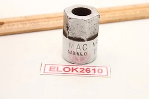 Mac Tools VRSS 222 11/16" 12 Point SAE Chrome Pass Through Socket USA - Picture 1 of 6