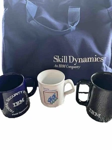 IBM Vintage Skills dynamics Cotton Book bag - Picture 1 of 1