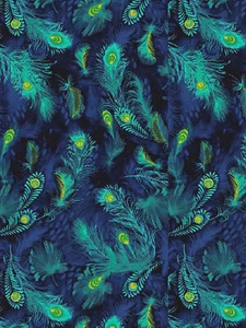 Papel Decopatch PLUMAS DE PAVO 3 ud. 30x39cm 20g/2m Papel Papel Diseño - Imagen 1 de 1