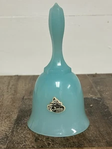 Campana vintage Fenton autentica in vetro blu fatta a mano - Foto 1 di 19