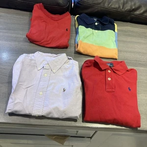 Ralph Lauren Boys Bundle Age 6-8 Years Polo Shirt T-Shirt - Picture 1 of 13