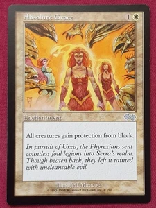 Magic The Gathering URZA'S SAGA ABSOLUTE GRACE white card MTG - Picture 1 of 2