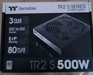 Thermaltake TR2 S 500W, PC-Netzteil, schwarz gebraucht wie neu - Picture 1 of 4