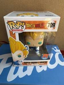 Funko Pop! Vinyl: Dragon Ball - Super Saiyan 2 Vegeta PX Preview Exclusive #709 - Picture 1 of 4