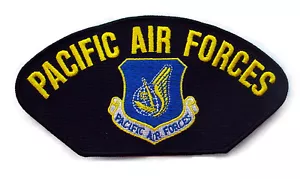 Pacific Air Forces Black Hat Patch - Picture 1 of 1