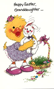 Suzy's Zoo - Easter Card With Envelope - Holiday Greeting Card - Happy Easter - Picture 1 of 5