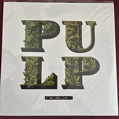 PULP "WE LOVE LIFE" VINYL LP NEW OPENED / NEUF OUVERT - Photo 1/4