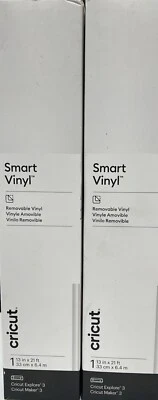 Cricut Smart Vinyl Removable - 13in x 21ft - Vinyl for Indoor- White (a1) - Image 1 of 2