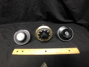 Safe Combination Lock Dial combo handle lot of 3 no keys for parts or repair - Picture 1 of 7