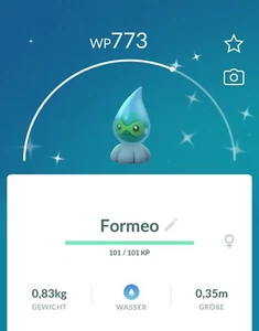 ✨#351 Shiny Formeo (Regen) Pokémon Go✨ - Picture 1 of 2