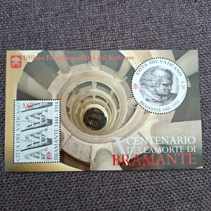Vatican 2014 sheet Donato Bramante ( Michel Block 46) nice MNH - Picture 1 of 1