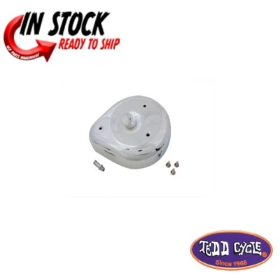 Limpiador de aire cromado para Harley Davidson de V-Twin Foto 1 de 4