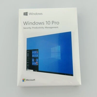 Nueva unidad flash USB Windows 10 Professional 32/64 bits caja al por menor nueva sellada EE. UU. Foto 1 de 4