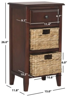 MESA AUXILIAR SAFAVIEH EVERLY CAJÓN, Precio rebajado 2172731789 AMH5743C Foto 1 de 4