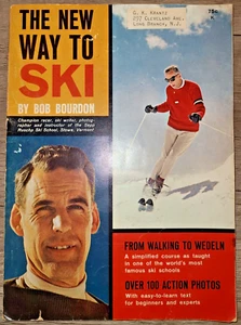 Vtg PB book, The New Way to Ski by Bob Bourdon, 1961 - Picture 1 of 14
