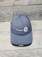 Power A OGIO Cap Hat Adjustable StrapBack One Size Fits Gray N White Adult