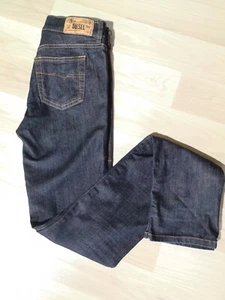 DIESEL STRAITZEE WOMENS BLUE REGULAR SLIM STRAIGHT LEG DENIM JEANS SIZE UK 8 - Picture 1 of 13