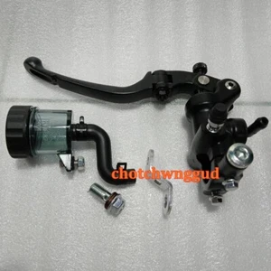 Universal Motorcycle Left Master lever Handbrake Kit Stunt Street Part All Model - Picture 1 of 7