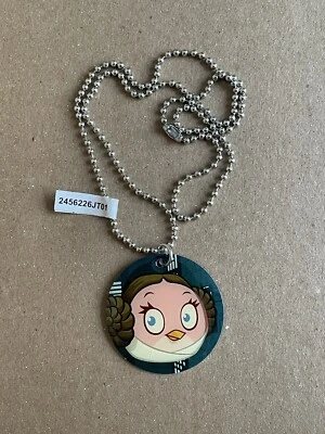 NEW Rovio Angry Birds Star Wars 2D Dog Tag Necklace – Princess Leia #20 of 24 - Image 1 of 4