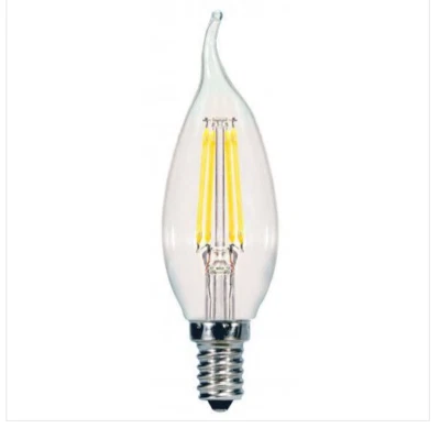 Satco S9962 LED 5.5W Filament Candelabra Bulb- New in Box - Image 1 of 2