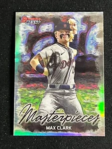 2023 Bowman's Best MAX CLARK MASTERPIECES TIGERS BM-12 - Picture 1 of 2