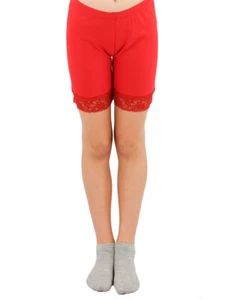 Vivian's Fashions Legging Shorts - Girls, Cotton, Lace Trim - Picture 1 of 79