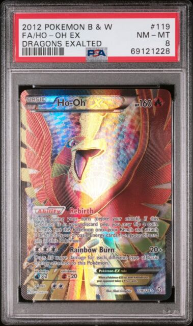 Ho-oh EX - 119/124 - CGC 8 NM/Mint - Dragons Exalted - 02005 – Squeaks Game  World