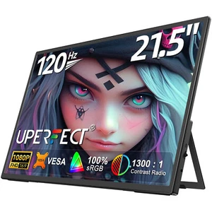 21,5 Zoll 120Hz FHD 1080P Tragbare Monitore Zweiter Für Laptop Mac PC Xbox PS4/5 - Afbeelding 1 van 10