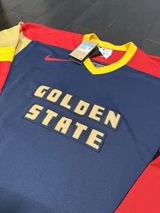 Neu mit Etikett Nike Golden State Warriors City Edition Hockey Trikot Größe Medium FZ0347-419 - Bild 1 von 9