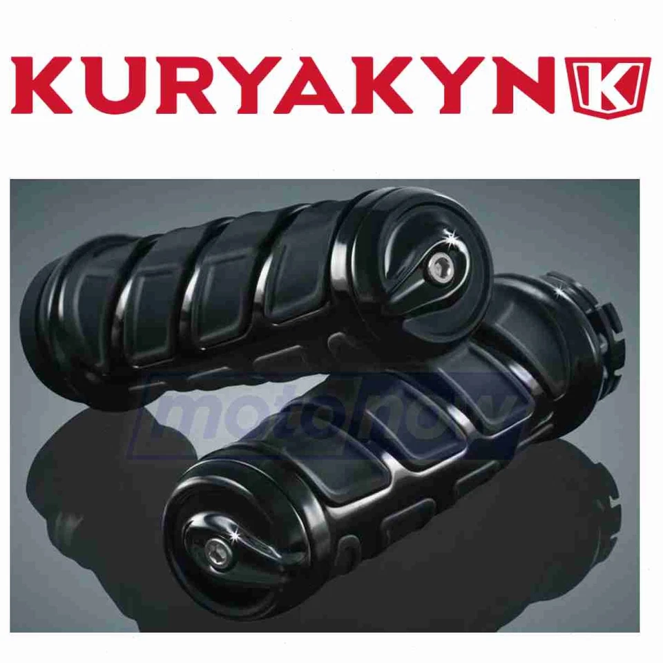 Kuryakyn Kinetic Grips for 2015-2017 Victory Magnum - Control Handlebars & wy Foto 1 de 4
