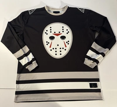 Game Gear Jason Voorhees Hockey Mask Jersey Mens Size XL Friday The 13th #99 - Image 1 of 4