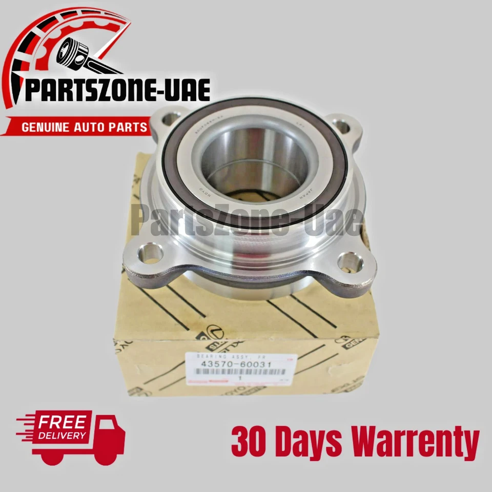 43570-60031 Lexus LX570 Toyota Land Cruiser 2008-21 Front Wheel Hub Bearing OEM - Изображение 1 из 2