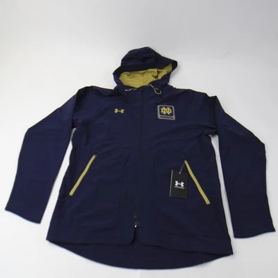 Chaqueta Notre Dame Fighting Irish Under Armour para hombre azul marino nueva Foto 1 de 4