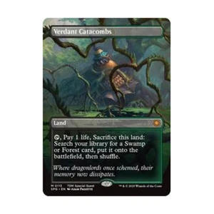 WOTC Special Guests Verdant Catacombs (Borderless) (MR) (Foil) NM - Picture 1 of 1