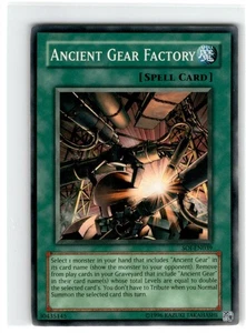 Yu-Gi-Oh! Ancient Gear Factory Common SOI-EN039 Moderately Played Unlimited - Picture 1 of 2