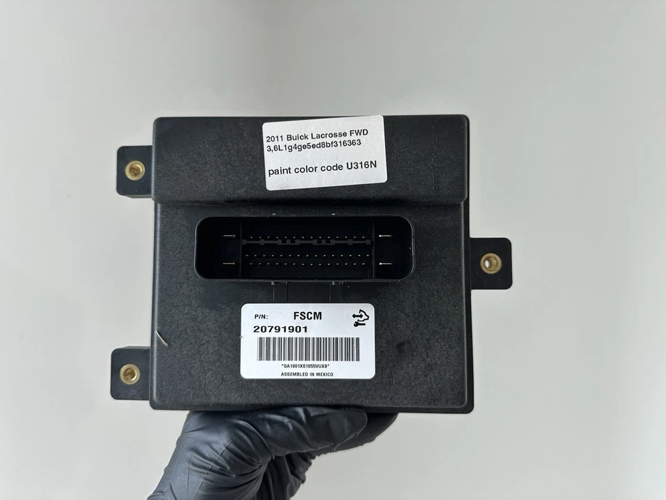 Unidad de módulo de control de flujo de bomba de combustible Buick Lacrosse 2010-2012 ECU ECM fabricante original Foto 1 de 4